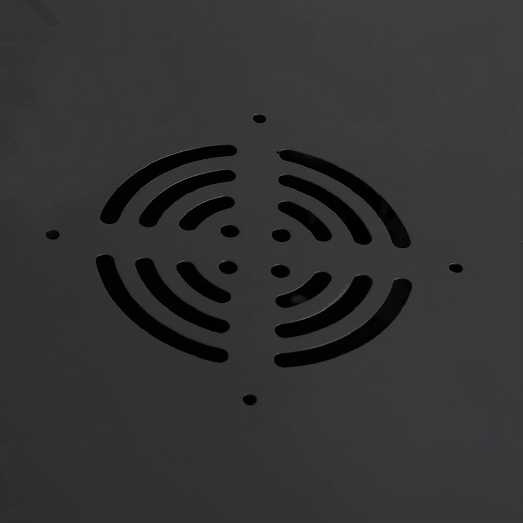 vidaXL Armadietto di Rete a Parete 9U da 19" IP20 53x40x45 cm