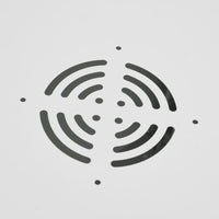 vidaXL Armadietto di Rete a Parete 12U da 19" IP20 53x40x60 cm