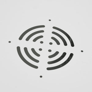 vidaXL Armadietto di Rete a Parete 12U da 19" IP20 53x40x60 cm