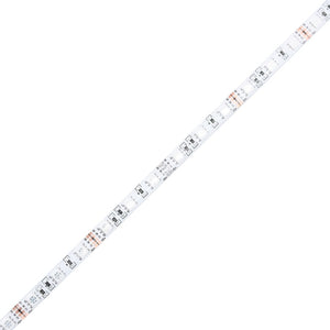 Tavolino Salotto con LED Bianco 70x50x30 cm Legno Multistrato 847511