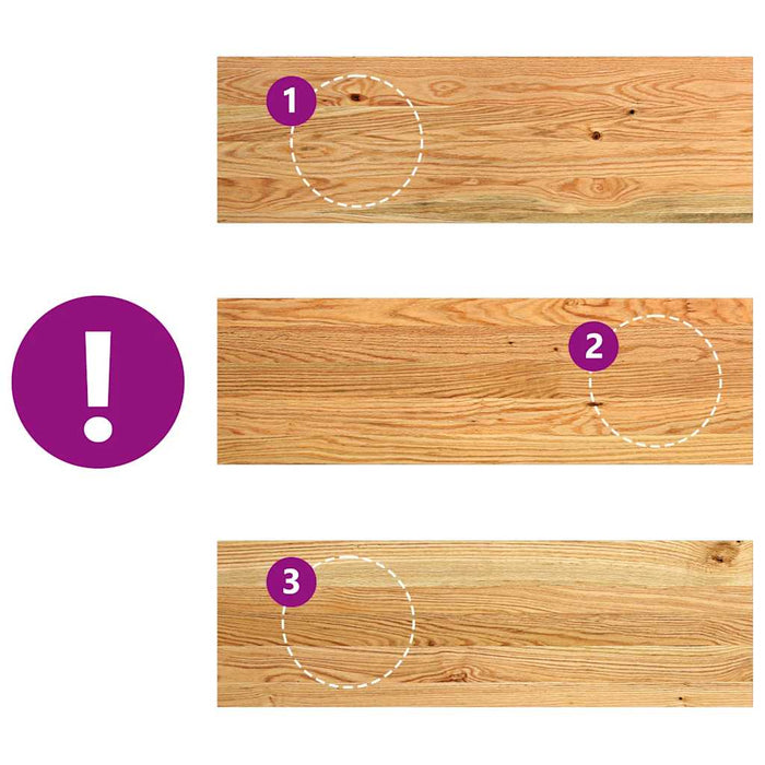 Gradini 8 pz Marrone Chiaro 80x30x2 cm Legno Massello Rovere 3282972