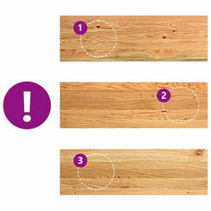 Gradini 16 pz Marrone Chiaro 80x30x2 cm Legno Massello Rovere 3282996