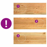 Gradini 20 pz Marrone Chiaro 70x30x2 cm Legno Massello Rovere 3283007