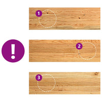 Gradini 20 pz Marrone Chiaro 80x30x2 cm Legno Massello Rovere 3283008