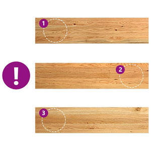 Gradini 20 pz Marrone Chiaro 110x30x2 cm Legno Massello Rovere 3283011