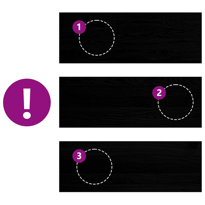 Gradini 8 pz Marrone Scuro 70x30x2 cm Legno Massello Rovere 3283031