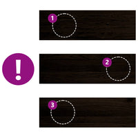 Gradini 12 pz Marrone Scuro 80x25x2 cm Legno Massello Rovere 3283038