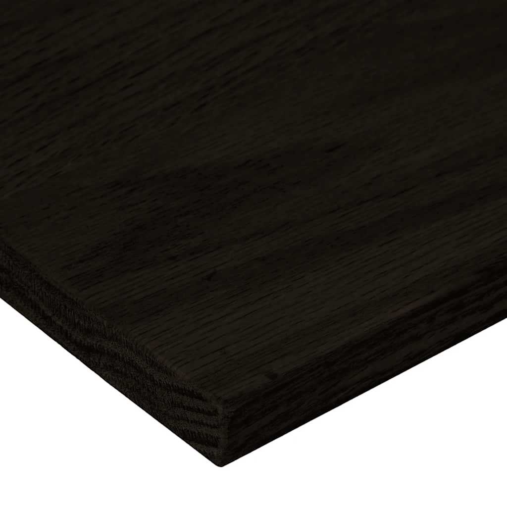 vidaXL Gradini 12 pz Marrone Scuro 80x25x2 cm Legno Massello Rovere