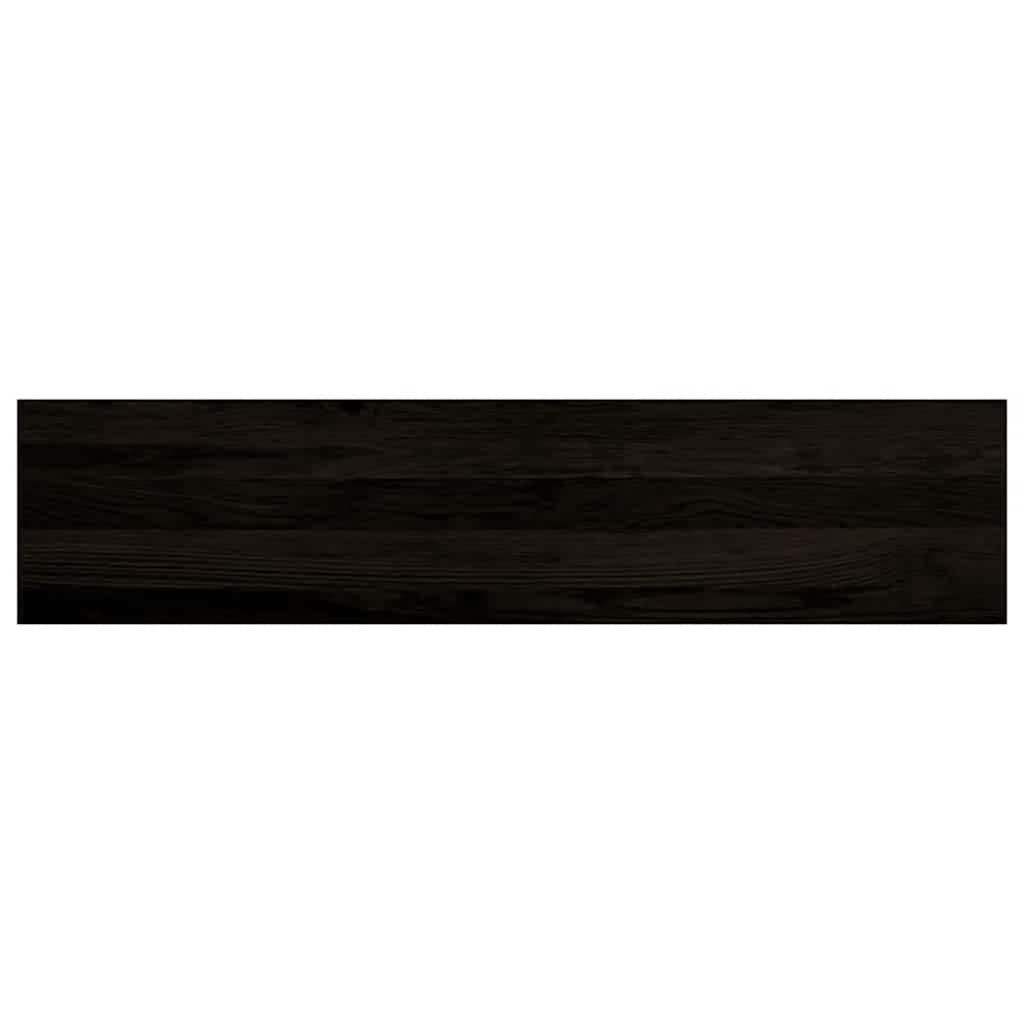 Gradini 12 pz Marrone Scuro 110x25x2 cm Legno Massello Rovere