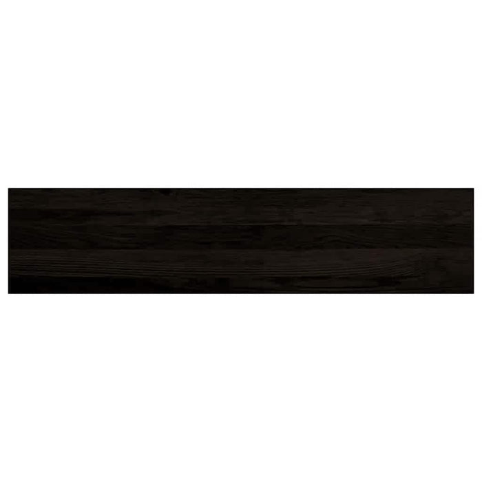 Gradini 12 pz Marrone Scuro 110x25x2 cm Legno Massello Rovere