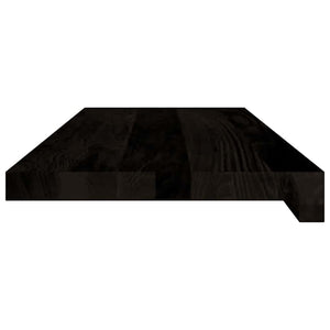 Gradini 12 pz Marrone Scuro 70x30x2 cm Legno Massello Rovere