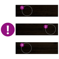 vidaXL Gradini 16 pz Marrone Scuro 90x25x2 cm Legno Massello Rovere