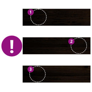 vidaXL Gradini 16 pz Marrone Scuro 100x25x2 cm Legno Massello Rovere