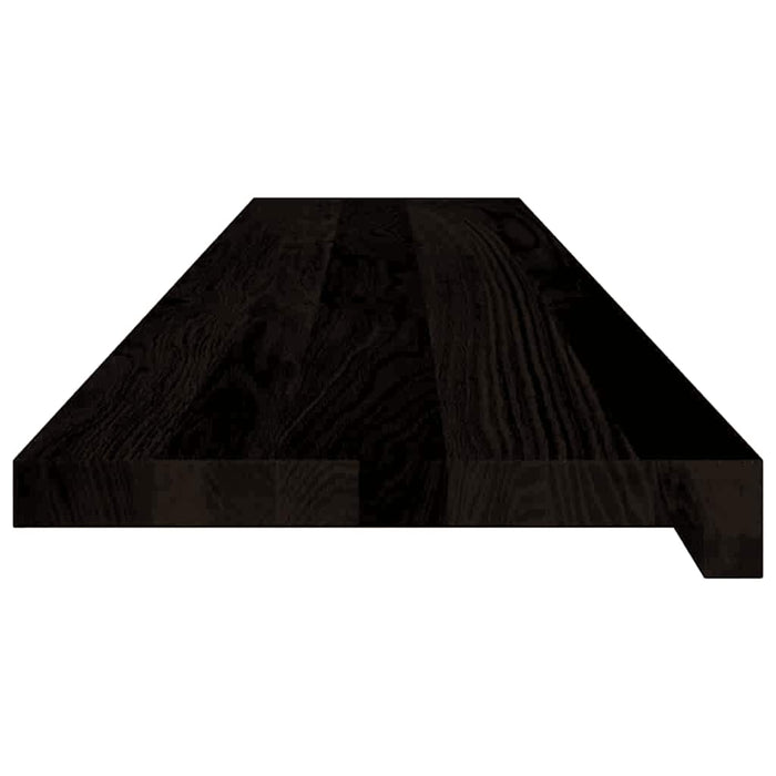 Gradini 16 pz Marrone Scuro 120x25x2 cm Legno Massello Rovere 3283054