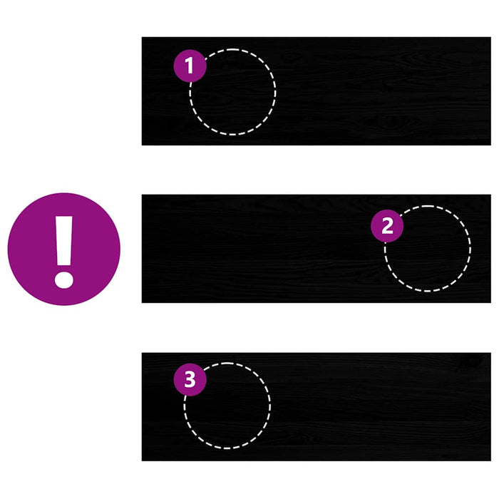 Gradini 20 pz Marrone Scuro 80x25x2 cm Legno Massello Rovere 3283062