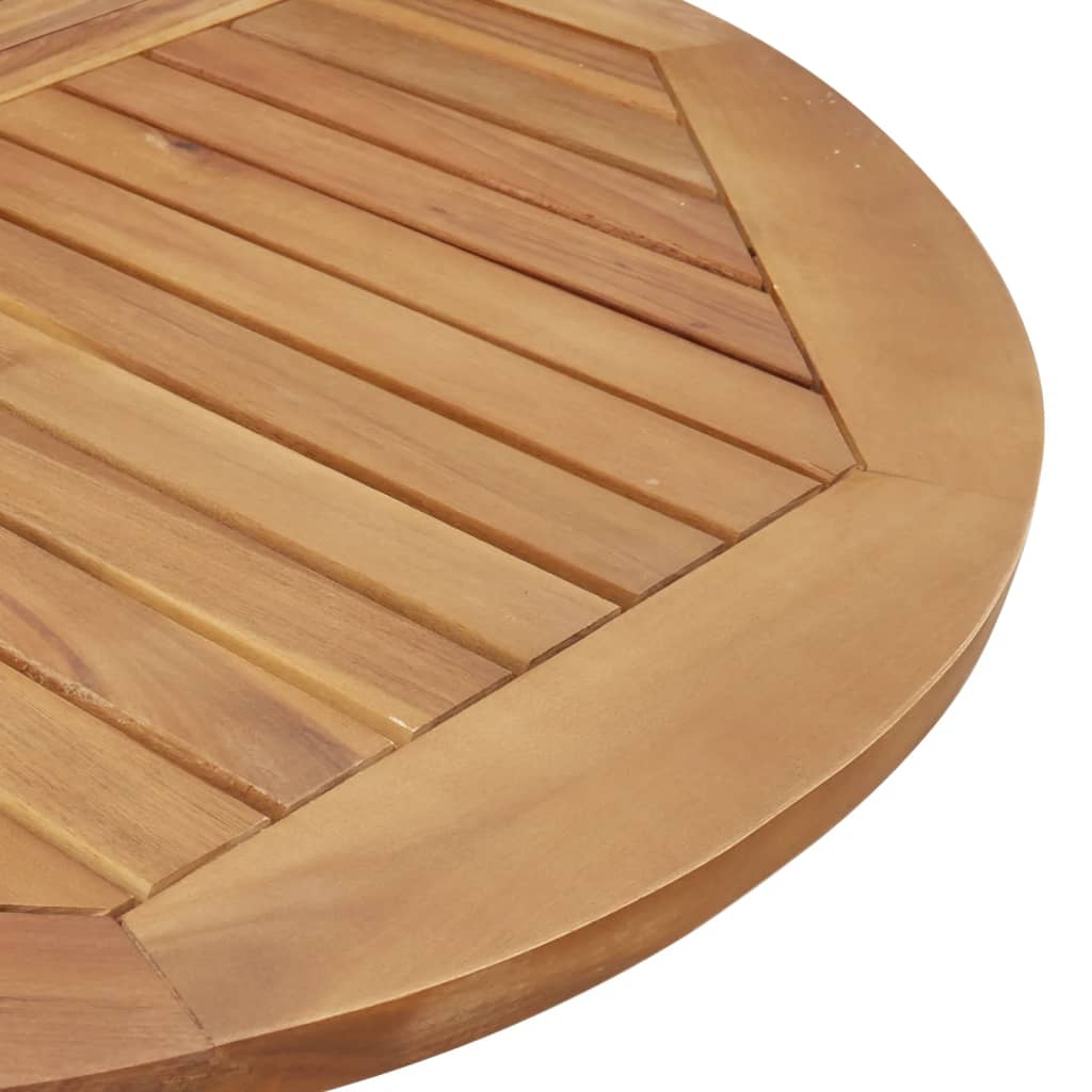 vidaXL Set da Pranzo per Giardino 5 pz in Legno Massello di Acacia