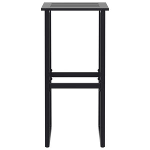 vidaXL Set Bar da Giardino 11pz Nero in Acciaio Verniciato a Polvere