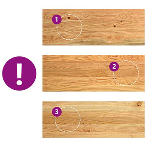 Gradini 2 pz Marrone Chiaro 70x30x2 cm Legno Massello Rovere 3283790