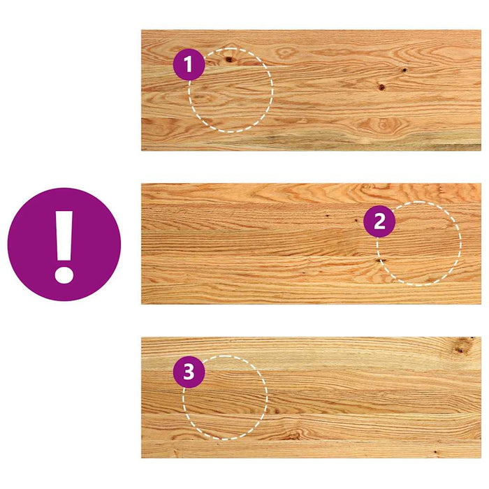 Gradini 2 pz Marrone Chiaro 70x30x2 cm Legno Massello Rovere 3283790