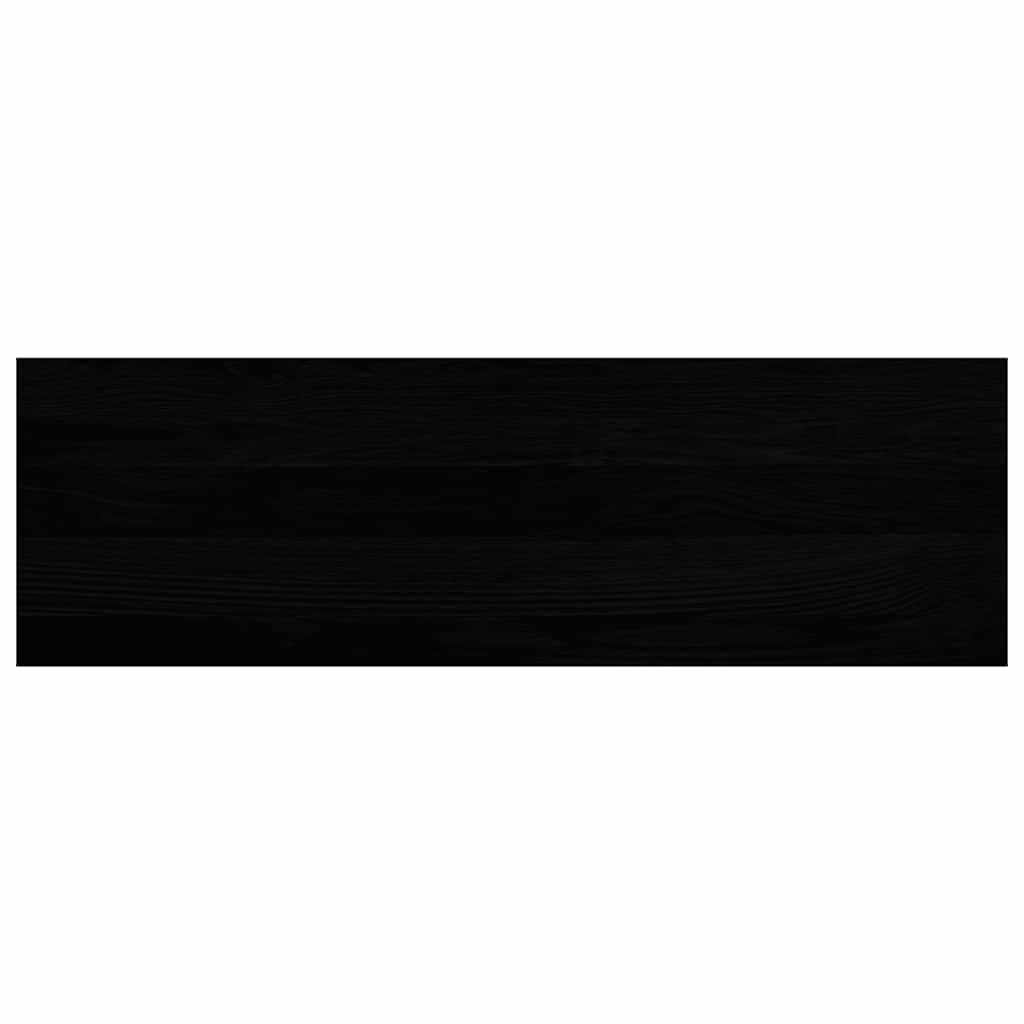 Gradini 2 pz Marrone Scuro 80x25x2 cm Legno Massello Rovere 3283797