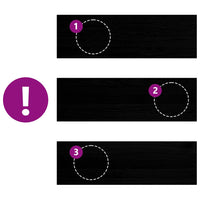 vidaXL Gradini 2 pz Marrone Scuro 80x25x2 cm Legno Massello Rovere