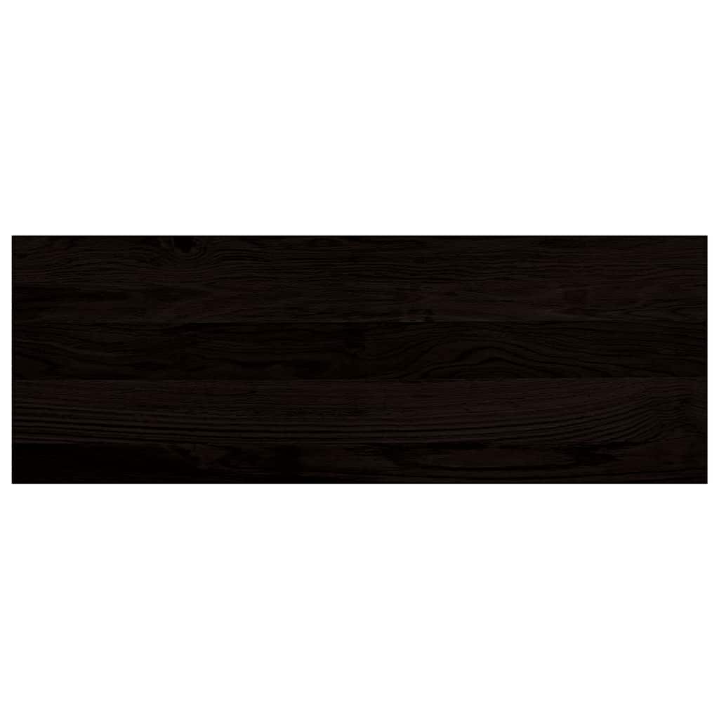 Gradini 2 pz Marrone Scuro 70x30x2 cm Legno Massello Rovere 3283802