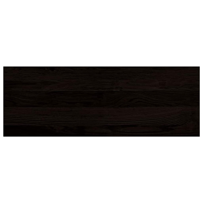 Gradini 2 pz Marrone Scuro 70x30x2 cm Legno Massello Rovere 3283802