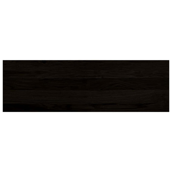 Gradini 2 pz Marrone Scuro 80x30x2 cm Legno Massello Rovere 3283803