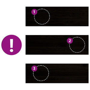 Gradini 2 pz Marrone Scuro 80x30x2 cm Legno Massello Rovere