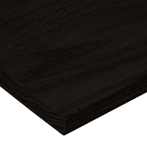 vidaXL Gradini 2 pz Marrone Scuro 100x30x2 cm Legno Massello Rovere