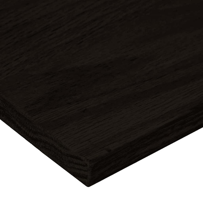 vidaXL Gradini 2 pz Marrone Scuro 100x30x2 cm Legno Massello Rovere