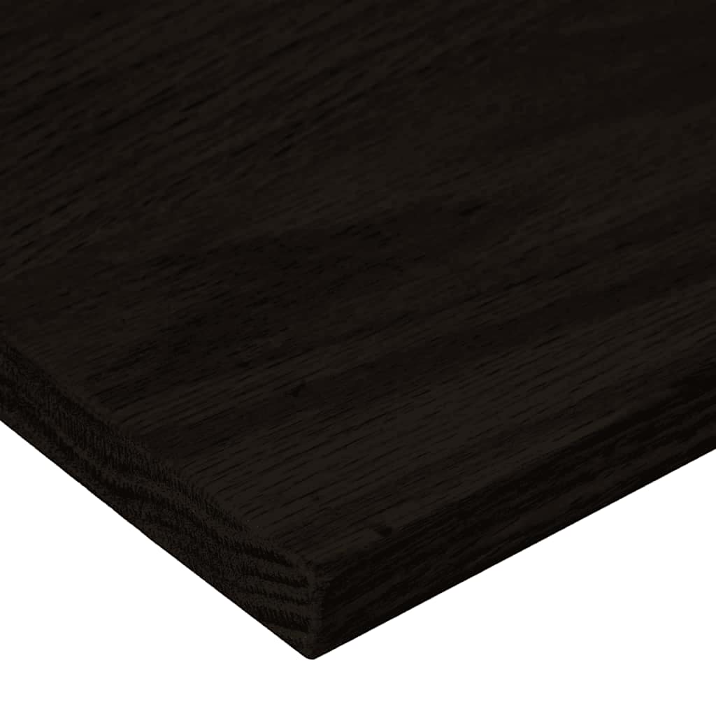 Gradini 2 pz Marrone Scuro 100x30x2 cm Legno Massello Rovere 3283805