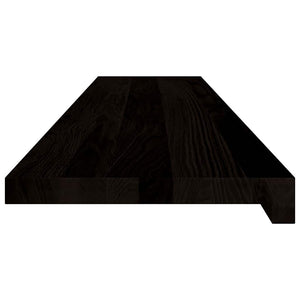 Gradini 2 pz Marrone Scuro 120x30x2 cm Legno Massello Rovere 3283807