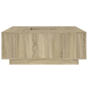 Tavolino Salotto Rovere Sonoma 100x100x40 cm Legno Multistrato 3284051