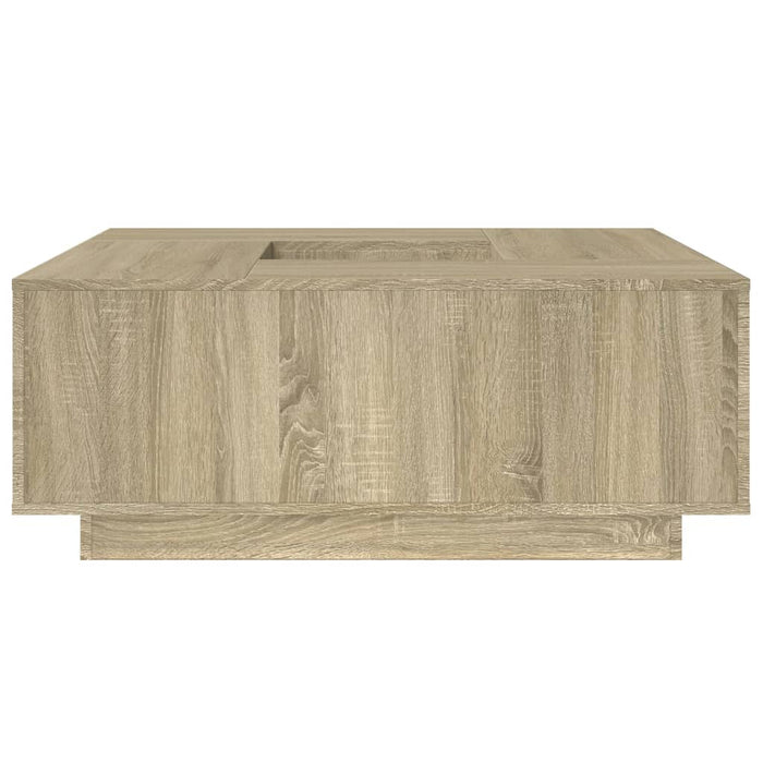 Tavolino Salotto Rovere Sonoma 100x100x40 cm Legno Multistrato 3284051