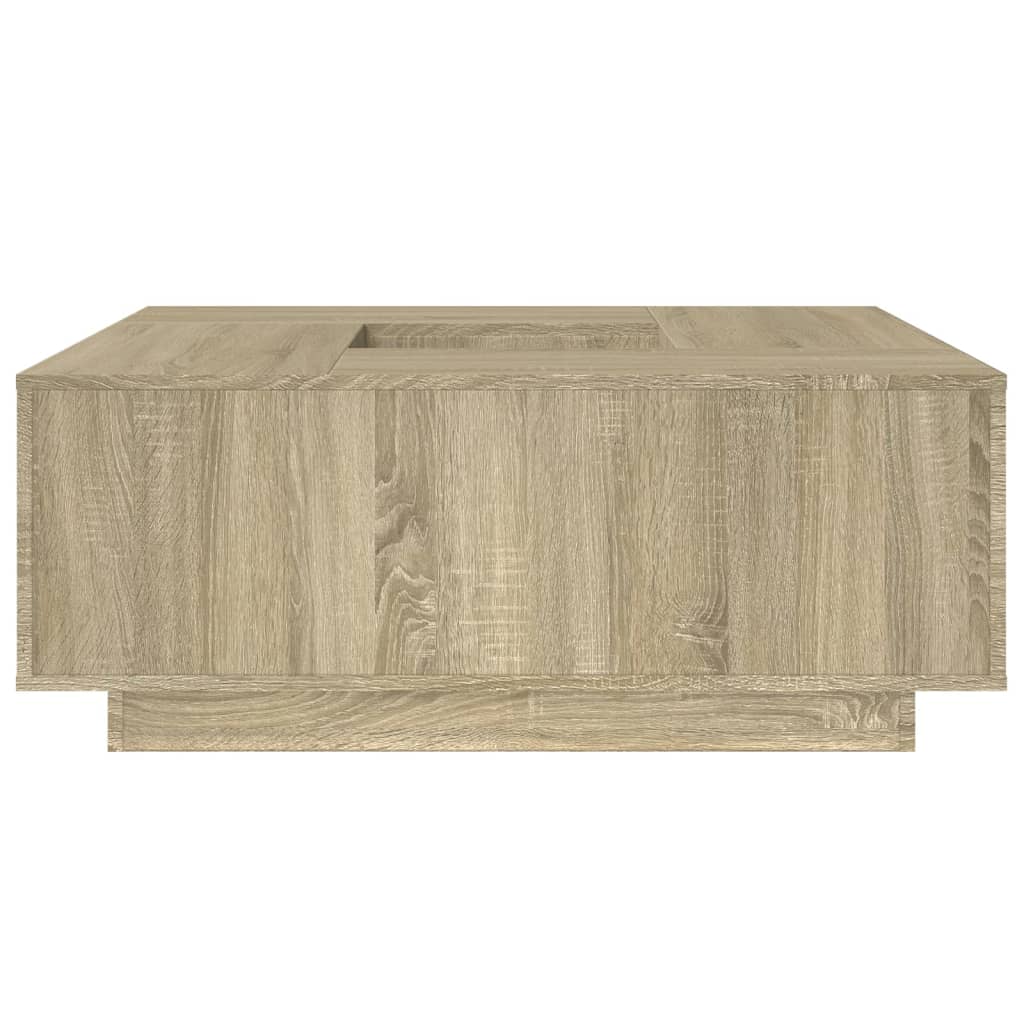 Tavolino Salotto Rovere Sonoma 100x100x40 cm Legno Multistrato 3284051