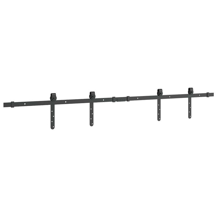 Kit Anta Scorrevole per Armadio 152 cm in Acciaio al Carbonio 4009665