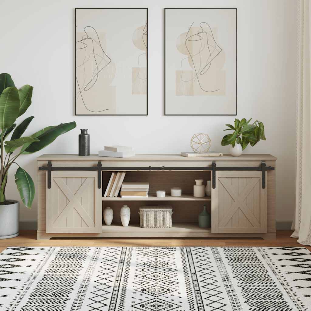 Kit Anta Scorrevole per Armadio 183 cm in Acciaio al Carbonio 4009666