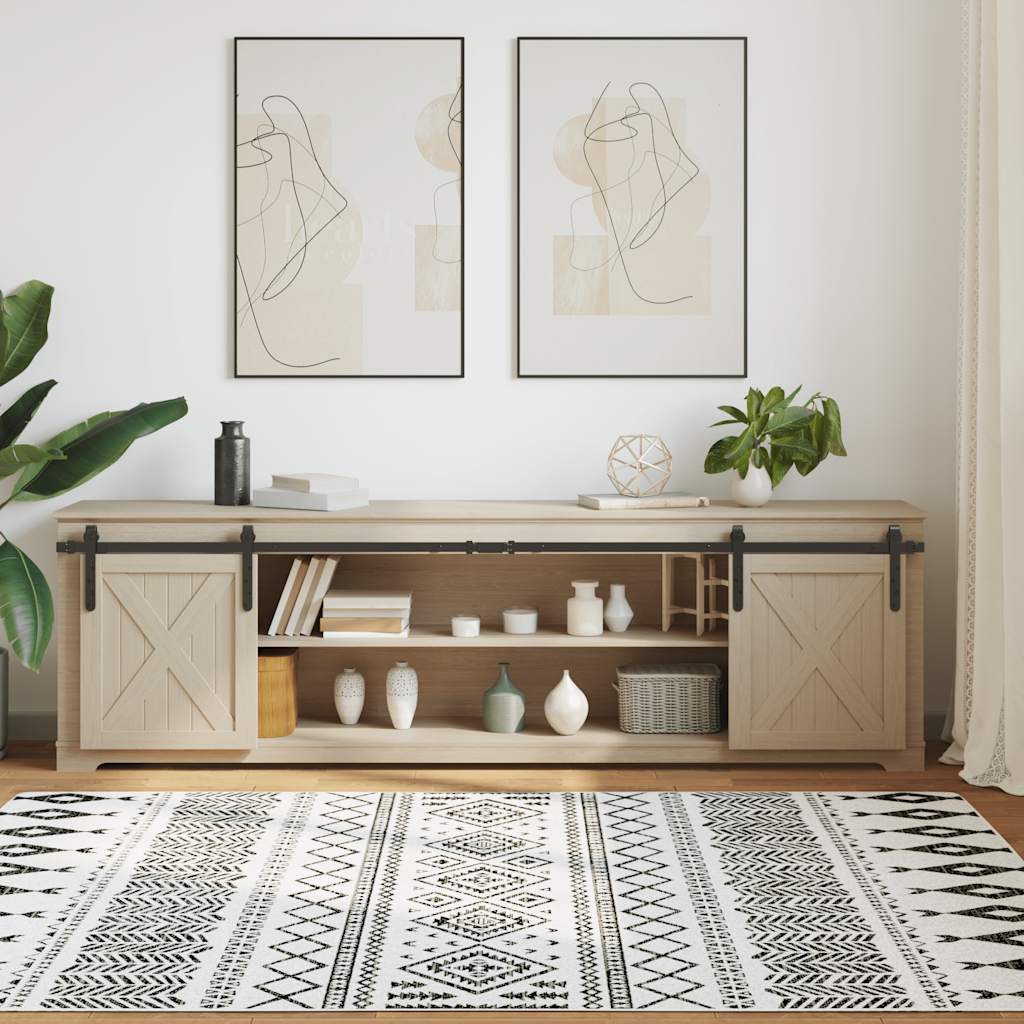 Kit Anta Scorrevole Armadio in Acciaio al Carbonio 113 cm 4009669