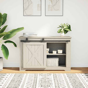 vidaXL Kit Anta Scorrevole per Armadio 91 cm in Acciaio al Carbonio