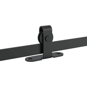 vidaXL Kit Anta Scorrevole per Armadio 91 cm in Acciaio al Carbonio