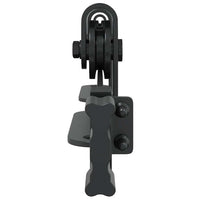 Kit Anta Scorrevole per Armadio 122 cm in Acciaio al Carbonio 4009673