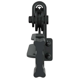 Kit Anta Scorrevole per Armadio 122 cm in Acciaio al Carbonio 4009673