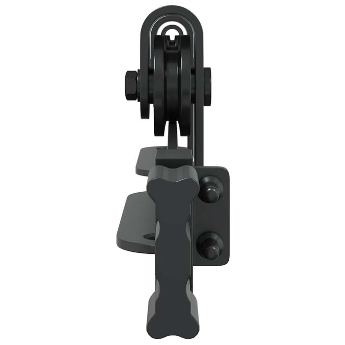 Kit Anta Scorrevole per Armadio 122 cm in Acciaio al Carbonio 4009673