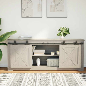 Kit Anta Scorrevole per Armadio 152 cm in Acciaio al Carbonio