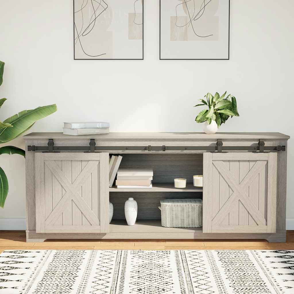 Kit Anta Scorrevole per Armadio 152 cm in Acciaio al Carbonio 4009674