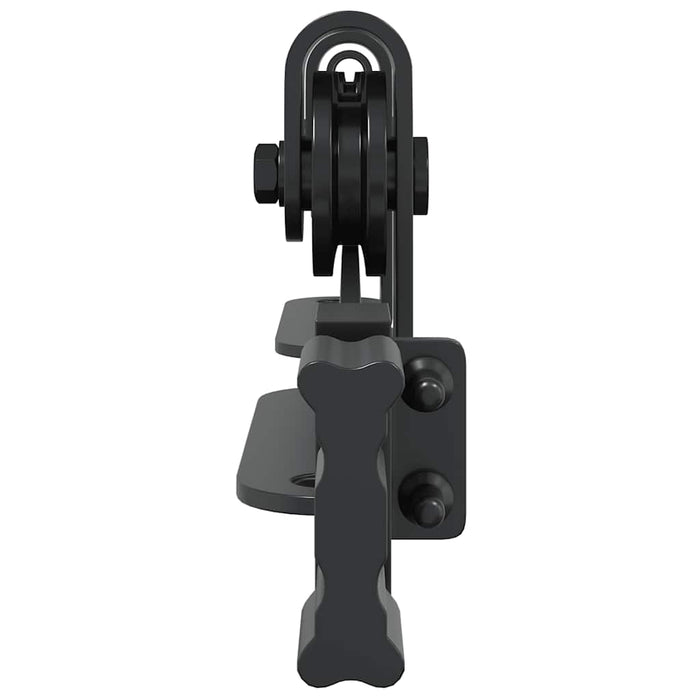 Kit Anta Scorrevole Armadio in Acciaio al Carbonio 200 cm