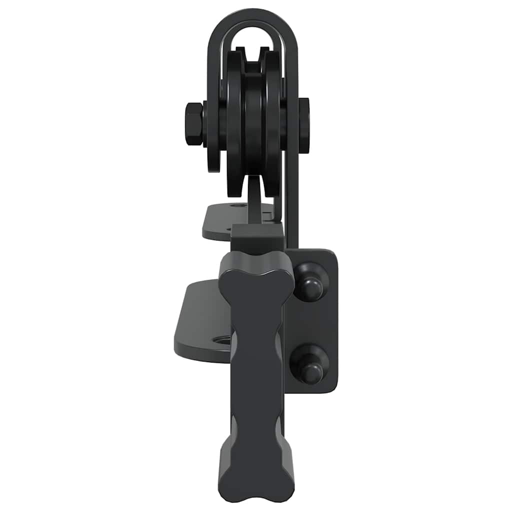 Kit Anta Scorrevole Armadio in Acciaio al Carbonio 113 cm 4009677