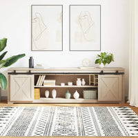 Kit Anta Scorrevole Armadio in Acciaio al Carbonio 113 cm 4009678