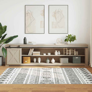 vidaXL Kit Anta Scorrevole Armadio in Acciaio al Carbonio 244 cm